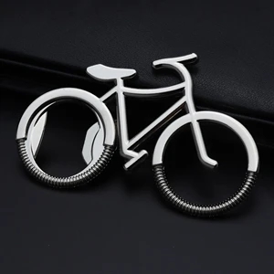 Bike bottle opener