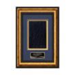 Grazia Stained Glass -  Black/Gold | https://www.bestnamebadges.com