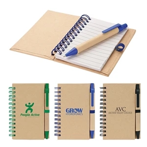 Baffin Bay Notebook & Pen | https://www.bestnamebadges.com