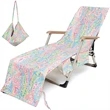 Beach Chair Cover | https://www.bestnamebadges.com