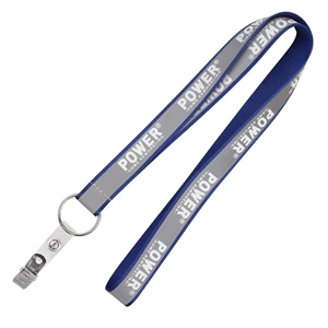 Reflective Lanyard w/ Badage Reel
