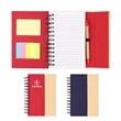 Spriral Notebook W/ Pen & Sticky Notes | https://www.bestnamebadges.com