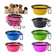 Silicone Foldable Pet Bowls | https://www.bestnamebadges.com
