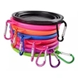 Silicone Foldable Pet Bowls | https://www.bestnamebadges.com