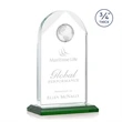 Blake Globe Award - Green | https://www.bestnamebadges.com