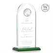 Blake Globe Award - Green | https://www.bestnamebadges.com