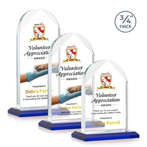 Blake VividPrint™ Award - Blue | https://www.bestnamebadges.com