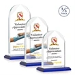 Blake VividPrint™ Award - Blue | https://www.bestnamebadges.com