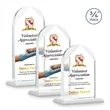 Blake VividPrint™ Award - White | https://www.bestnamebadges.com