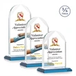 Blake VividPrint™ Award - Sky Blue | https://www.bestnamebadges.com
