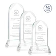 Blake Award on Newhaven - Clear | https://www.bestnamebadges.com