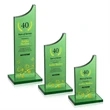 Berratini  VividPrint™ Award - Green | https://www.bestnamebadges.com