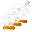 Ralston Award - Amber | https://www.bestnamebadges.com