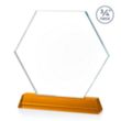 Ralston Award - Amber | https://www.bestnamebadges.com