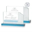 Colliseum Award - Sky Blue | https://www.bestnamebadges.com