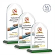 Blake VividPrint™ Award - Green | https://www.bestnamebadges.com