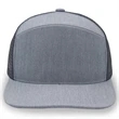 7 Panel Performance Camper Trucker Cap | https://www.bestnamebadges.com