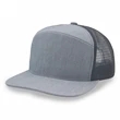 7 Panel Performance Camper Trucker Cap | https://www.bestnamebadges.com