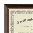 Ellison Certificate Frame - Black/Gold | https://www.bestnamebadges.com