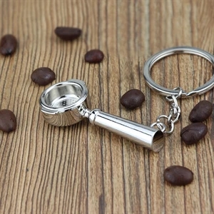 coffee spoon keychain