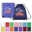 210D Polyester Drawstring Cinch Backpack | https://www.bestnamebadges.com