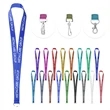 3/4" Silkscreen Polyester Lanyard | https://www.bestnamebadges.com