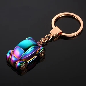 Car Shape with LED Light and Function Business keychain