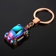 Car Shape with LED Light and Function Business keychain | https://www.bestnamebadges.com