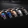 Car Shape with LED Light and Function Business keychain | https://www.bestnamebadges.com