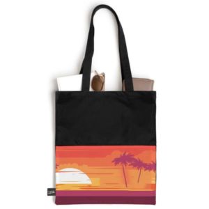 Dye Sublimation 300D Polyester Tote