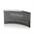 Bancroft Award - Black | https://www.bestnamebadges.com