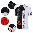 Full Color Dye Sublimated Custom Cycling Jersey Shirt | https://www.bestnamebadges.com