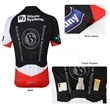 Full Color Dye Sublimated Custom Cycling Jersey Shirt | https://www.bestnamebadges.com