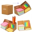 Post-it Note 3"X3" with Cube Shape | https://www.bestnamebadges.com