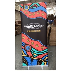 33'' X 82" Custom Retractable Banner Stand