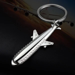 3D aircraft keychain