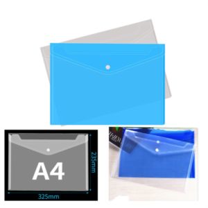 Transparent A4 Size Document Bag
