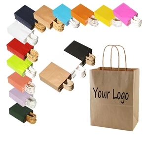 Kraft Paper Brown Shopping Bag