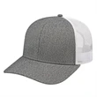 Premium Melange Trucker Cap | https://www.bestnamebadges.com