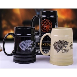 16oz Ceramic beer mug