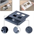 Under Desk Drawer Storage Organizer | https://www.bestnamebadges.com
