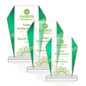 Newbury VividPrint™ Award - Green | https://www.bestnamebadges.com