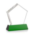 Genosee Award on Base - Green | https://www.bestnamebadges.com