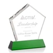 Genosee Award on Base - Green | https://www.bestnamebadges.com