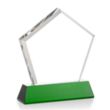 Genosee Award on Base - Green | https://www.bestnamebadges.com