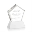 Genosee Award on Base - White | https://www.bestnamebadges.com