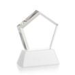 Genosee Award on Base - White | https://www.bestnamebadges.com