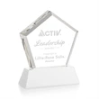Genosee Award on Base - White | https://www.bestnamebadges.com