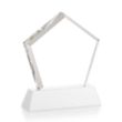 Genosee Award on Base - White | https://www.bestnamebadges.com