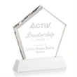 Genosee Award on Base - White | https://www.bestnamebadges.com